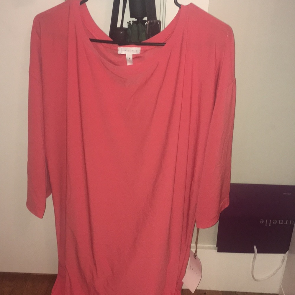 Leith Pink Shift Dress with Tags